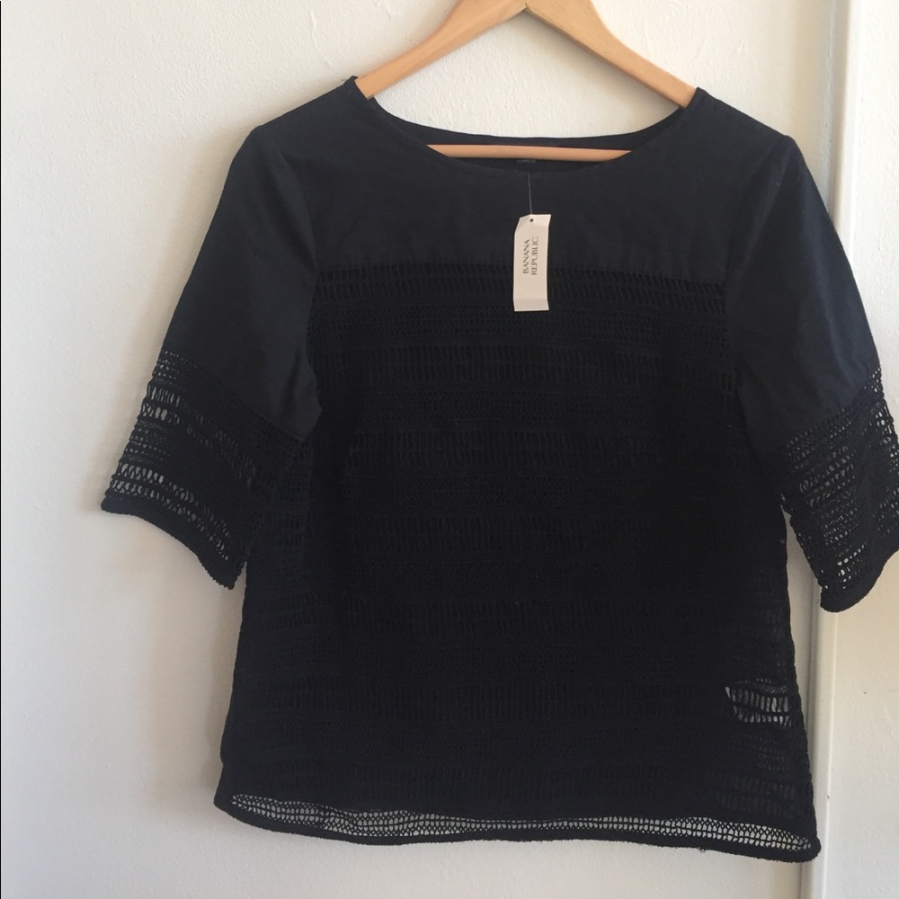 Banana Republic black top